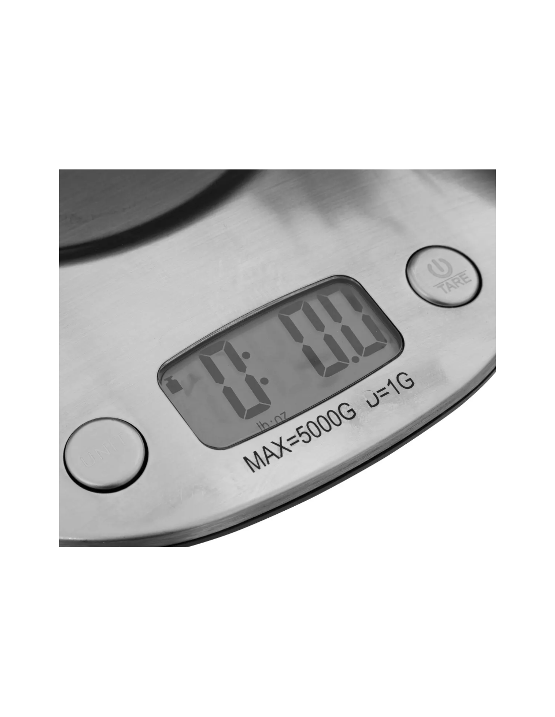 BILANCIA CUCINA 189397 DIGITALE 5KG/1GR CON CIOTOLA INOX
