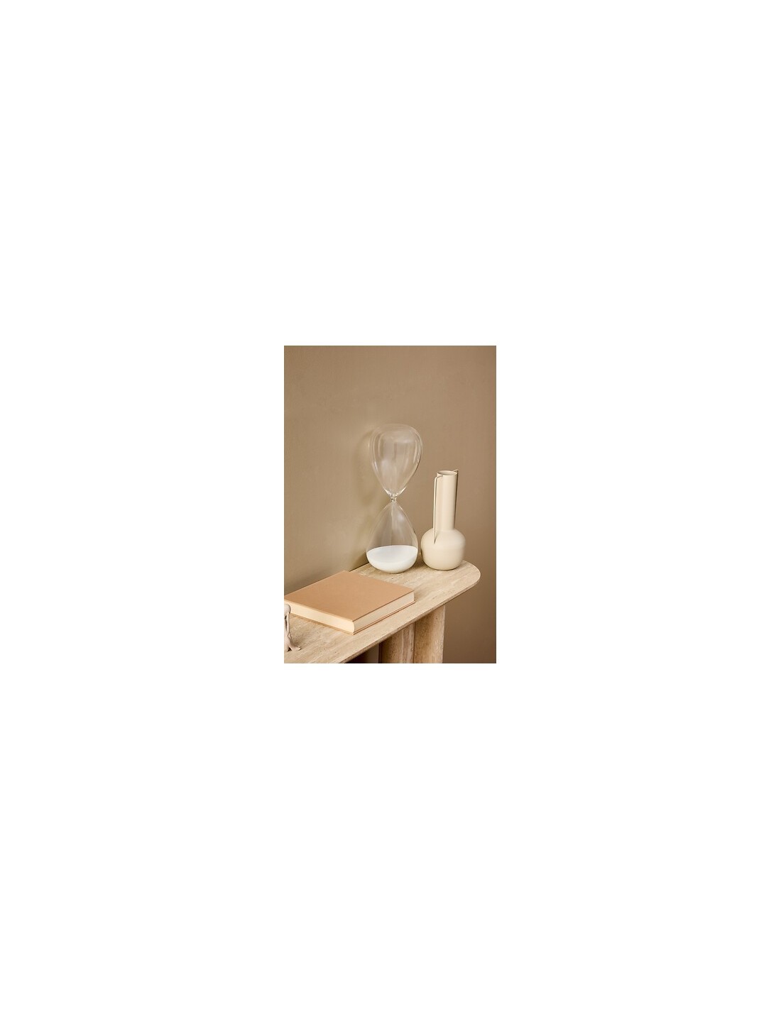 Clessidra Mani in Vetro – Altezza 45 cm – Design Moderno – Assortita