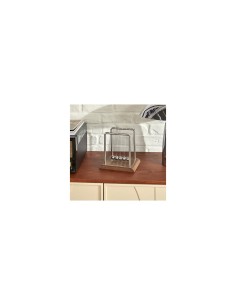 Orologio Sky con Pendolo – Set Decorativo in MDF e Acciaio – Altezza 18 cm