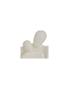 Statua Coppia in Resina Rima – Altezza 22,5 cm – Colore Bianco