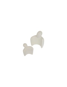 Statua Coppia in Resina Rima – Altezza 22,5 cm – Colore Bianco