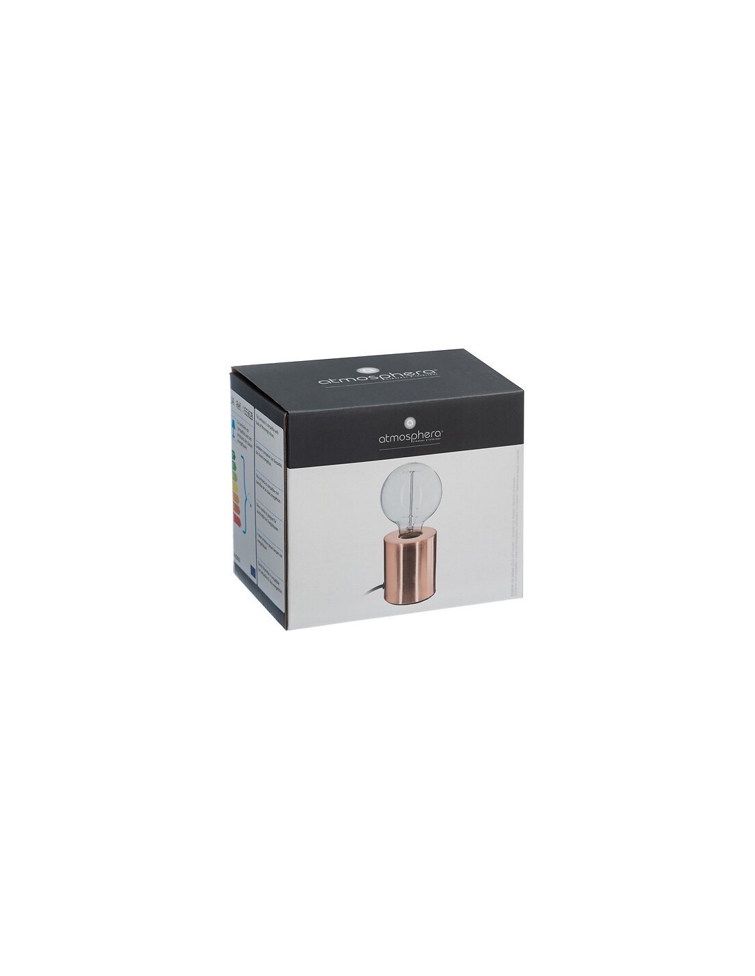 Lampada con Base Saba Rame – Altezza 10,5 cm