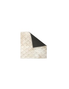 Tappeto Pelliccia Adriel Beige 60 x 90 cm 2