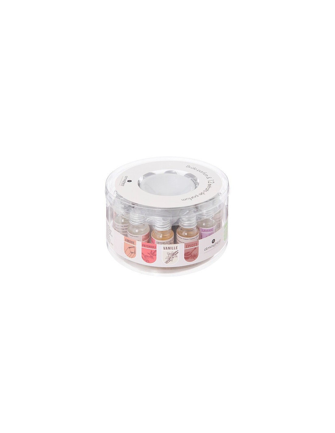 Bruciaessenze Kili con 12 Oli Profumati 10 ml, Varianti
