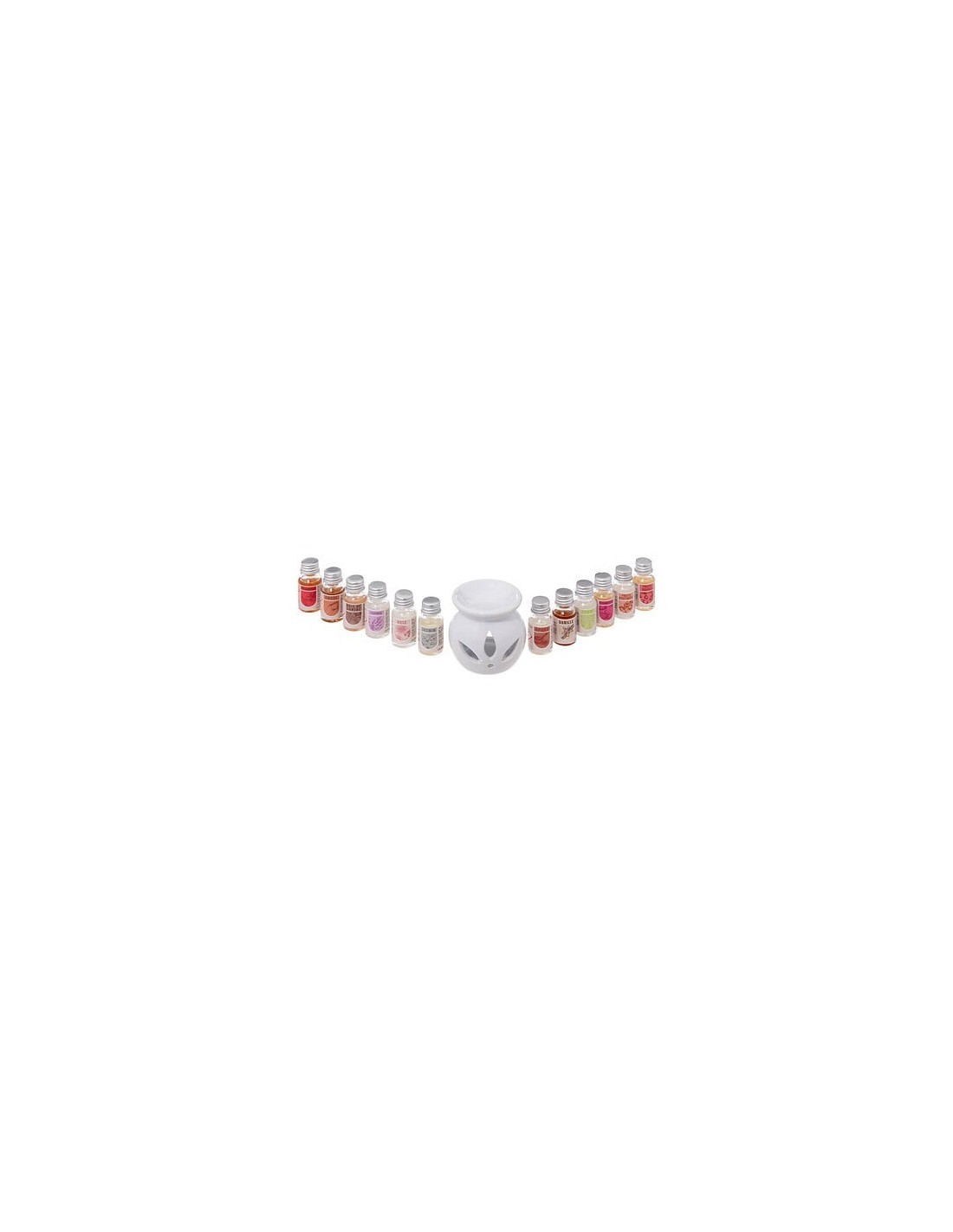 Bruciaessenze Kili con 12 Oli Profumati 10 ml, Varianti