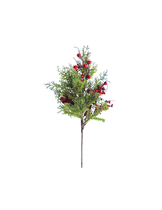 RAMO NAV2598-08 AGHI PINO 46CM CON BACCHE