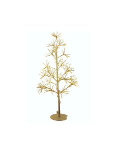 ALBERO CONICO RICH BIANCO 60CM 250 MICROLED BIANCO CALDO