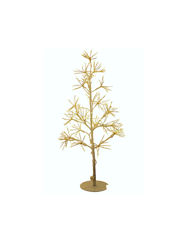 ALBERO CONICO RICH BIANCO 60CM 250 MICROLED BIANCO CALDO