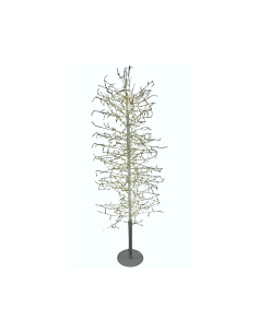 ALBERO RAMO TIGLIO SLIM BIANCO 110CM 792 MICROLED BIANCO CALDO