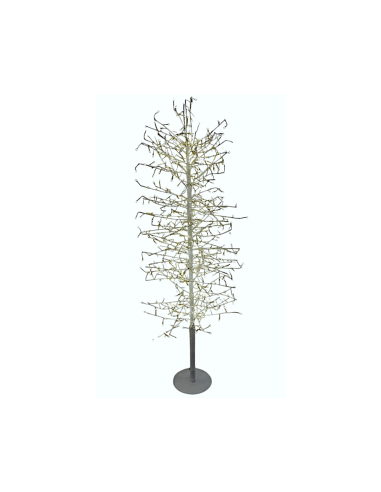 ALBERO RAMO TIGLIO SLIM BIANCO 110CM 792 MICROLED BIANCO CALDO
