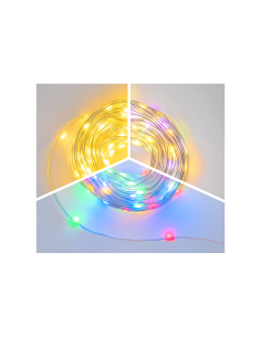 CATENA 78390 200 LED BIANCO CALDO DUAL COLOR CAVO 20MT