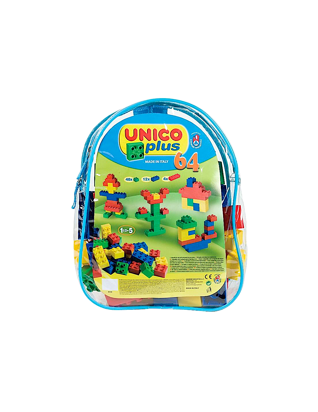 ZAINO PICCOLO 8555 COSTRUZIONI 65PZ