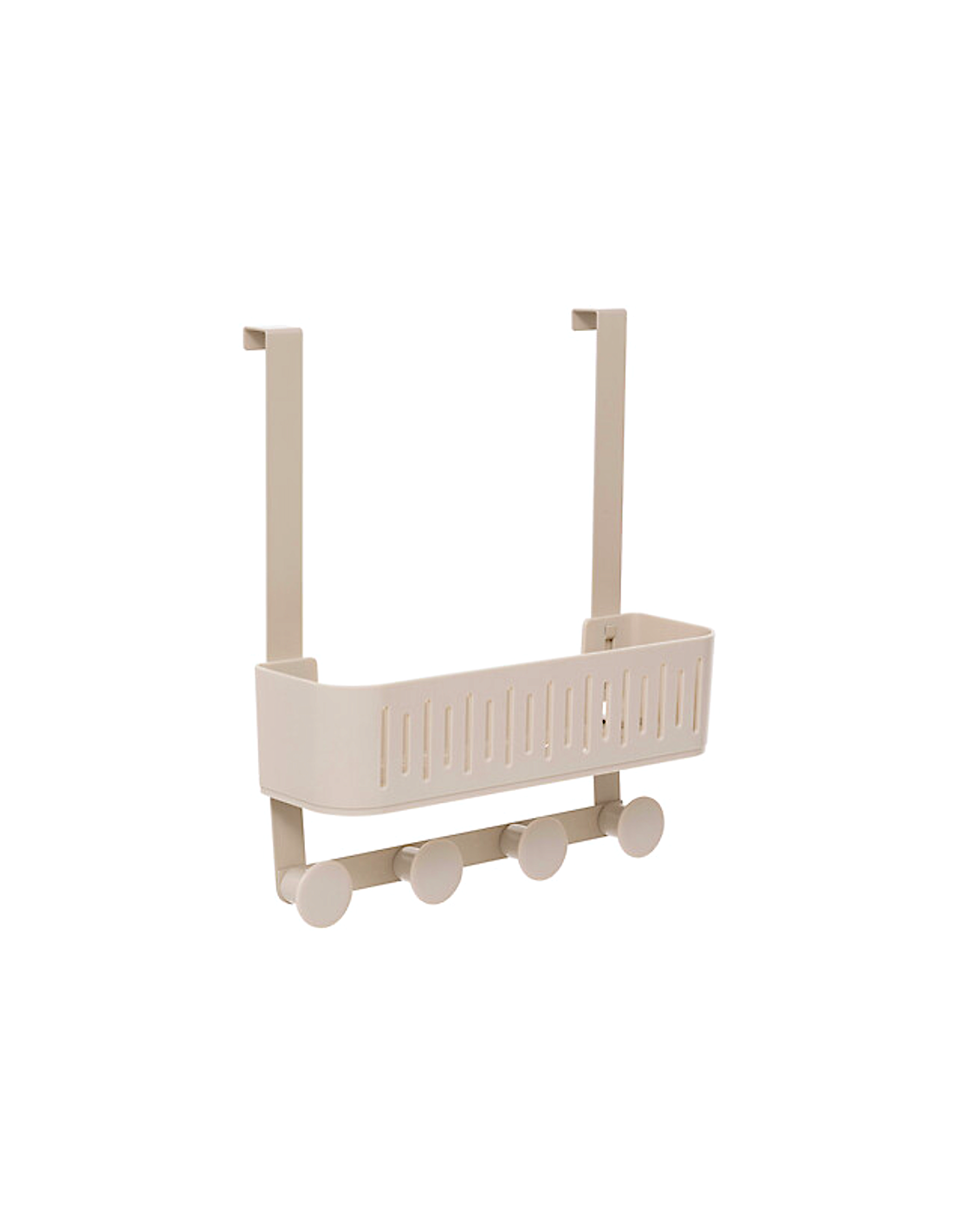 MENSOLA DOCCIA 213346 EASY BATH CON 4 GANCI 30X11X34CM