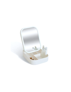 SCATOLA 204934 CON SPECCHIO LUMINOSO 20X15X6CM