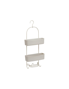 MENSOLA DOCCIA 213344 EASY BATH 2 LIVELLI 28X13X68CM METALLO