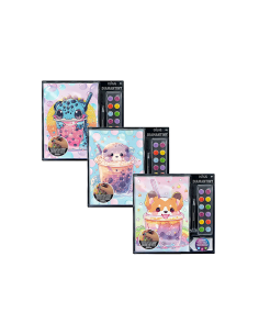 Diamantiny Level Up Boba Tea – Kit Crystal Art Drago