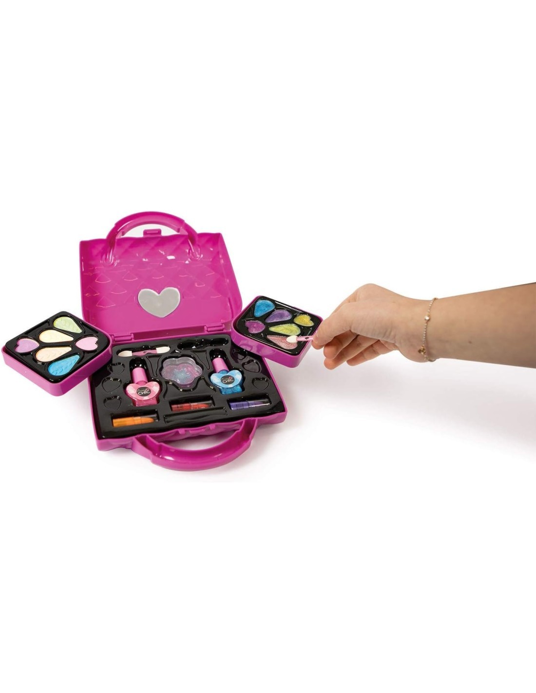 CRAZY CHIC 18743 SET BORSETTA MAKE UP su TreG Ingrosso