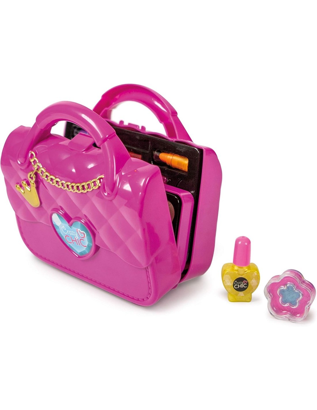 CRAZY CHIC 18743 SET BORSETTA MAKE UP su TreG Ingrosso