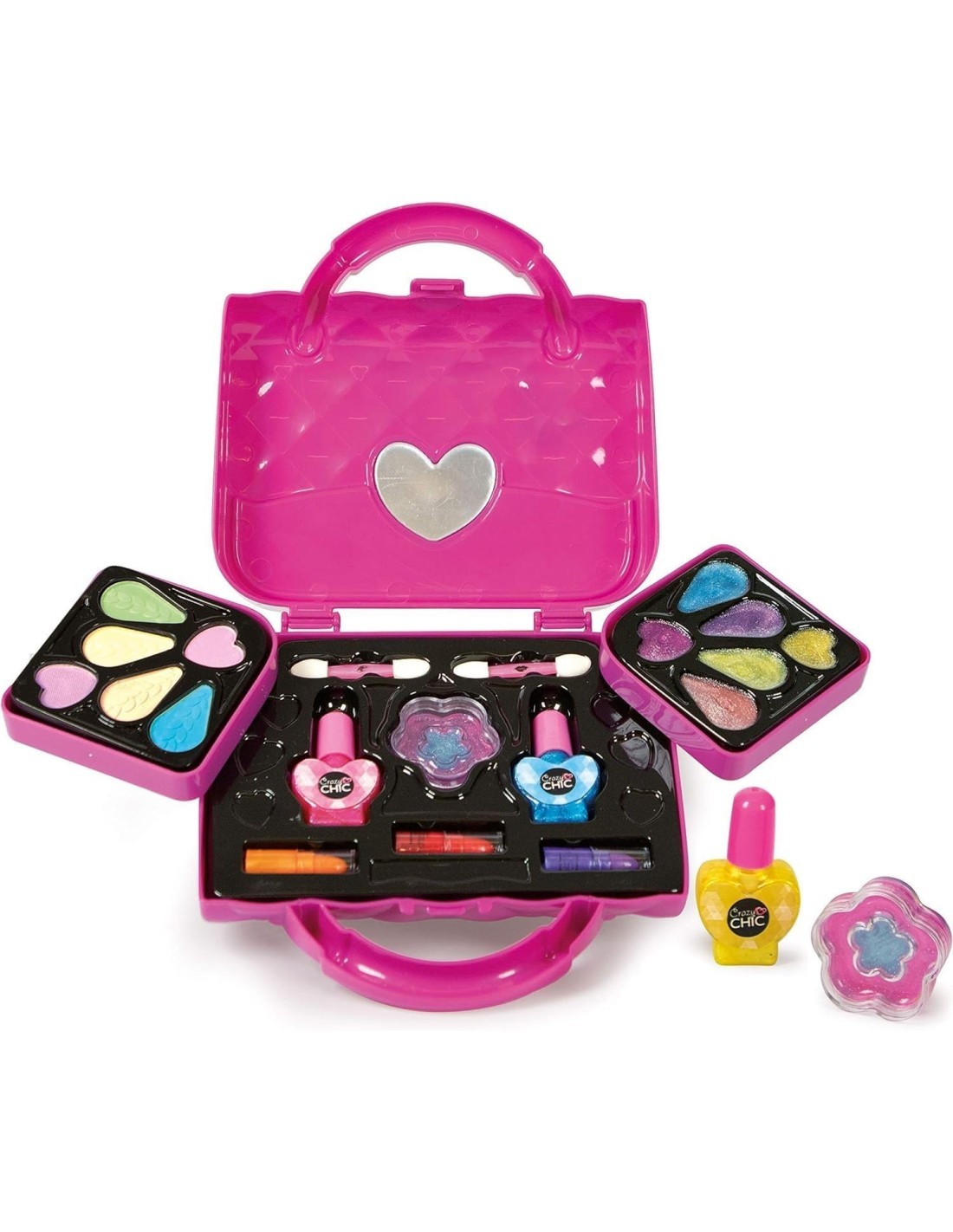 CRAZY CHIC 18743 SET BORSETTA MAKE UP su TreG Ingrosso