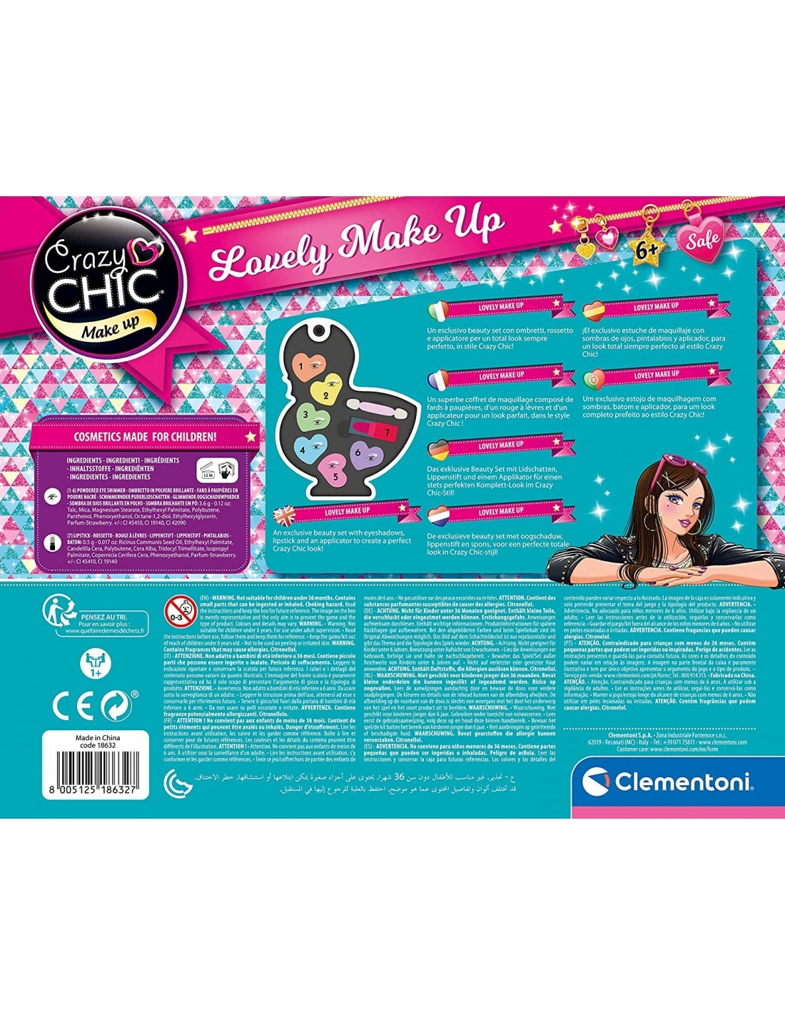 CRAZY CHIC 18632 MAKE UP CIGNO su TreG Ingrosso