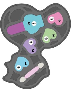 CRAZY CHIC MAKE UP VOLPE CLEMENTONI, COFANETTO TRUCCHI, 14X14X10 CM 2