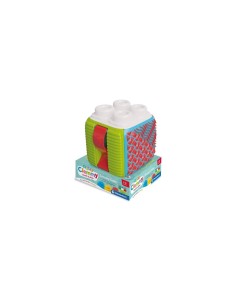 CLEMMY CUBO SENSORIALE, COSTRUZIONI, SENSORIALI, GIOCO EDUCATIVO, 6 MESI+, 20X20X20 CM