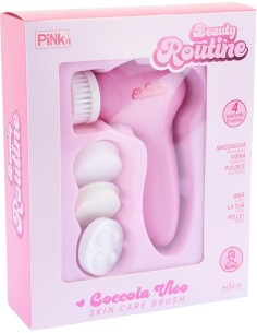 Beauty Routine Coccola Viso – Spazzola Skin Care con 4 Testine Massaggianti