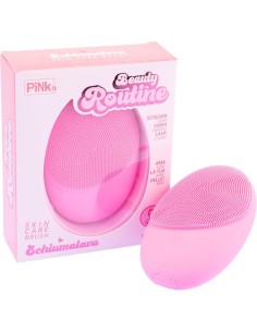 Beauty Routine Schiumalava – Spazzola Viso in Silicone per Pulizia e Massaggio