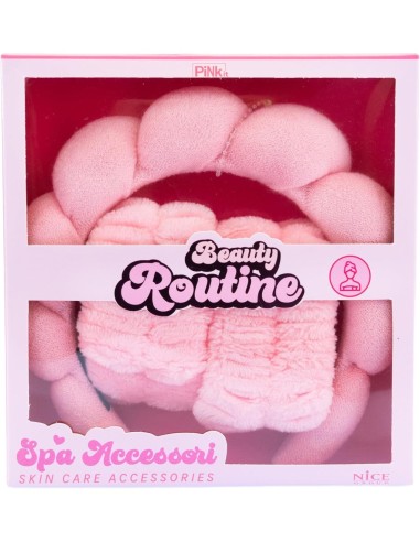 Beauty Routine – SPA Accessori Skincare con Cerchietto e Polsini