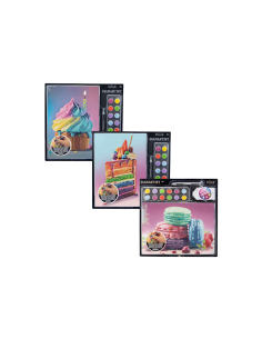 DIAMANTINY – Level Up Food Cupcake Kit Creativo 21x29 cm