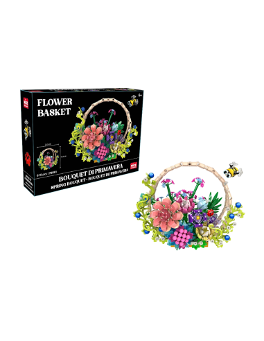 Nice Mattoncini – Bouquet di Primavera con Ape e Coccinella