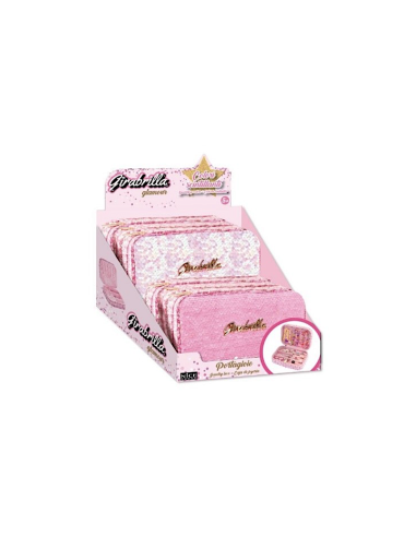 Girabrilla – Portagioie Tweed con Paillettes Reversibili Assortiti