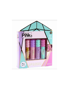 PINKIT Set Lucidalabbra – Kit Make Up Bambina con Gloss Colorati