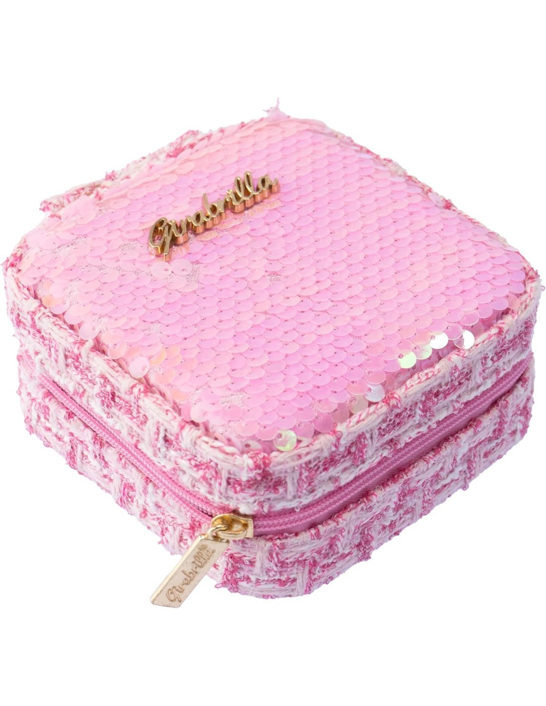 Girabrilla Mini Case – Mini Trousse Make Up Bambina con Specchio e Trucchi