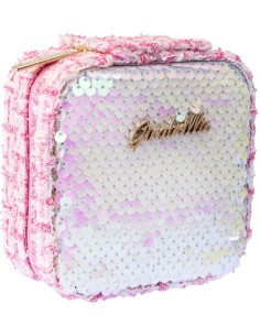 Girabrilla Mini Case – Mini Trousse Make Up Bambina con Specchio e Trucchi