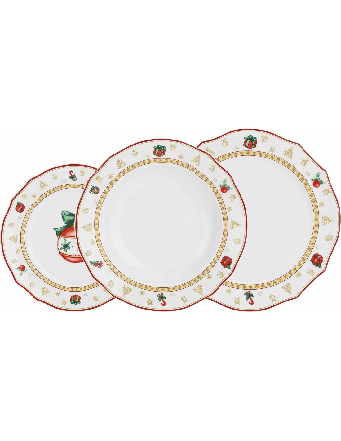 La Porcellana Bianca Set 2 Posti Tavola Christmas Edition – Porcellana