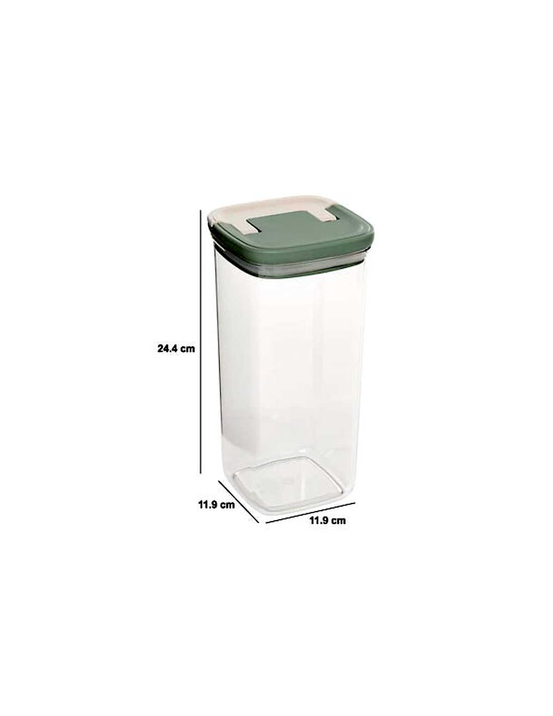 BARATTOLO 213408 LOCK 1,8LT TRASPARENTE