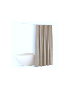 TENDA DOCCIA 211433 BEIGE 180X180 POLIESTERE
