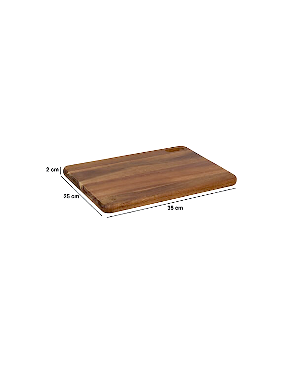 TAGLIERE 190051 ACACIA 35X25CM RETTANGOLARE