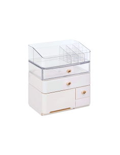 ORGANIZER 213371 SARA 5 CASSETTI 23X16X27CM BIANCO