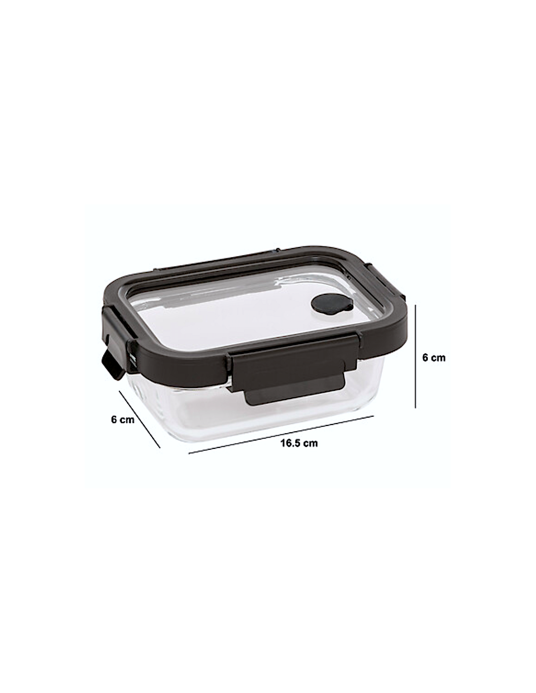 CONTENITORE 209253 CLIPEAT+ 370CL VETRO