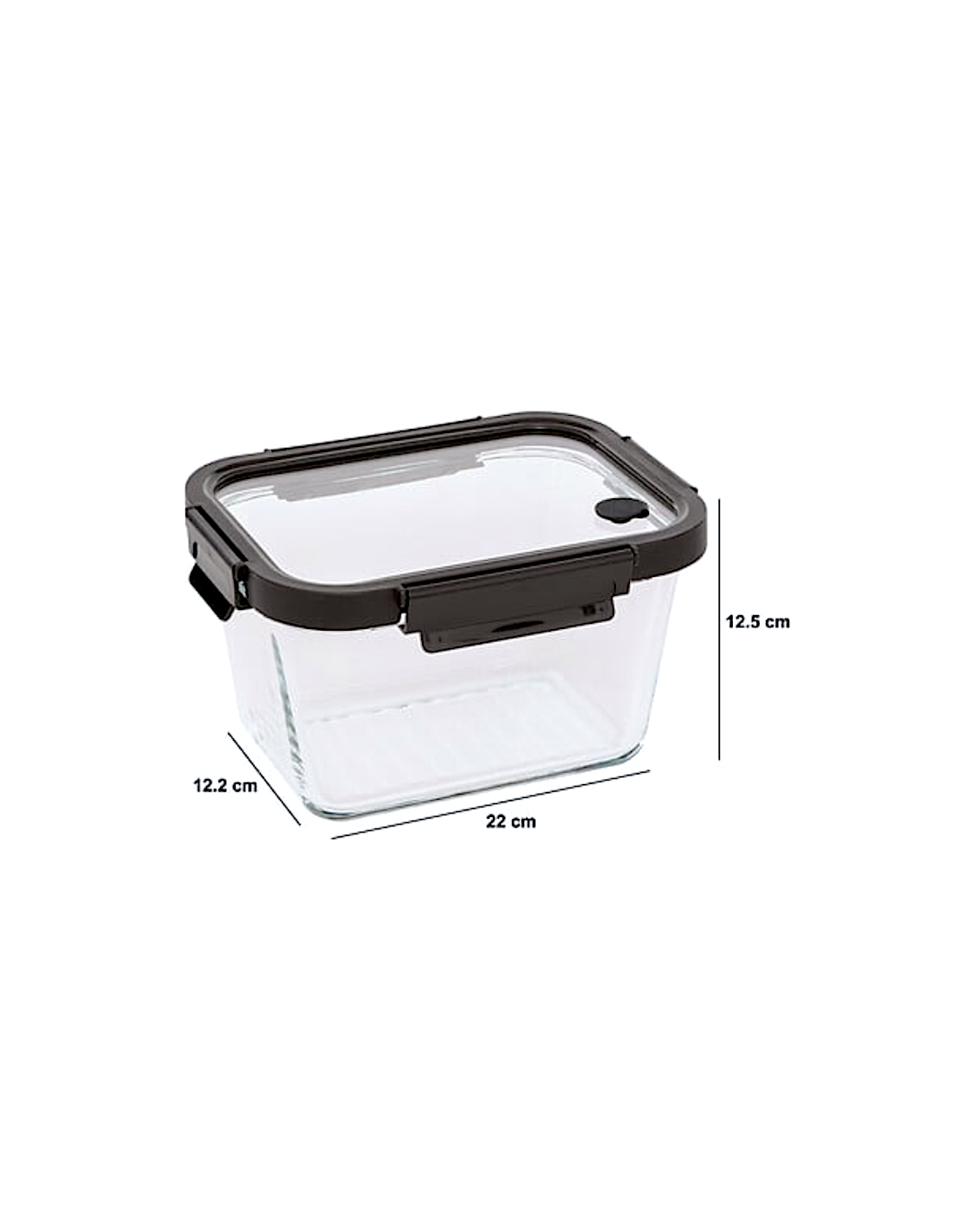 CONTENITORE 209254 CLIPEAT+ 1,8LT VETRO