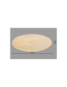 TOVAGLIETTA 108120O TRESSE BEIGE 38CM