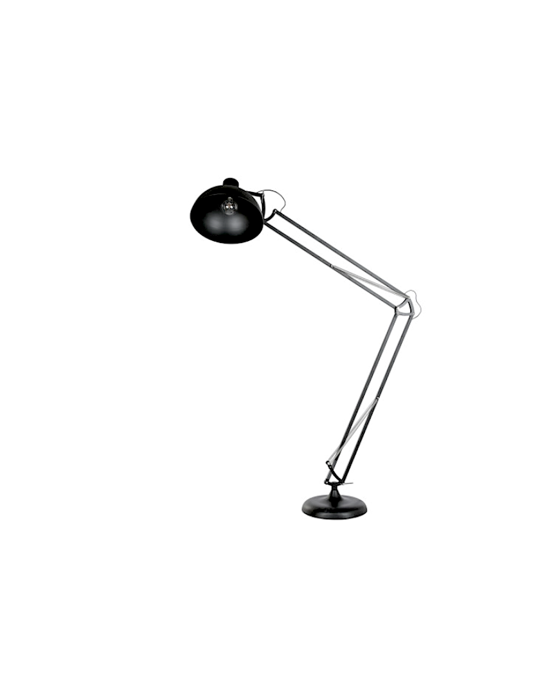 LAMPADA DA TERRA LA222087 METALLO 145X42X230CM NERO