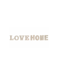 DECORAZIONE SCRITTA LD221467 MARMO 42X11CM ASSORTITO
