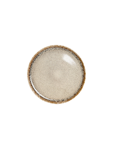 PIATTO FRUTTA PC221579 BEIGE SMALTATO 20CM PORCELLANA