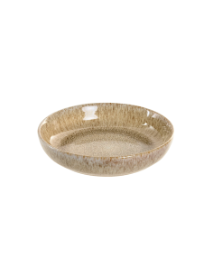PIATTO FONDO PC221580 BEIGE 21CM SMALTATO PORCELLANA