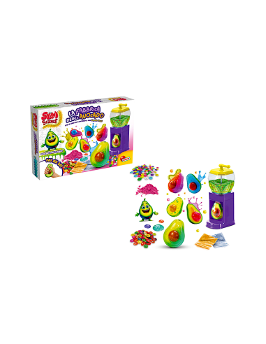 SLIMI SCIENCE 113996 LA FABBRICA DEGLI AVOCADO, KIT CREATIVO, AVOCADO SQUISH, GIOCO MANUALE
