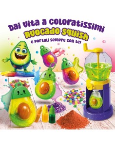 SLIMI SCIENCE 113996 LA FABBRICA DEGLI AVOCADO, KIT CREATIVO, AVOCADO SQUISH, GIOCO MANUALE 2