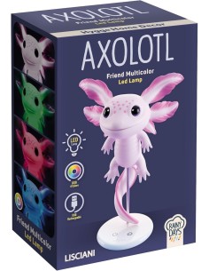 RAINY DAYS AXOLOTL LAMPADA LED MULTICOLOR 2